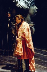 König Marke in Wagners Tristan und Isolde, Wuppertal, 1989