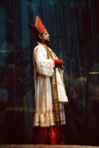 Kardinal in Tschaikowskis Die Jungfrau von Orléans, Wuppertal, 1994